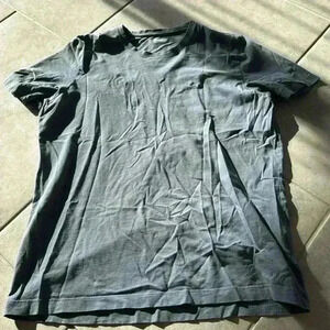 Arturo Calle Slim Fit Gray Crew Neck Tee